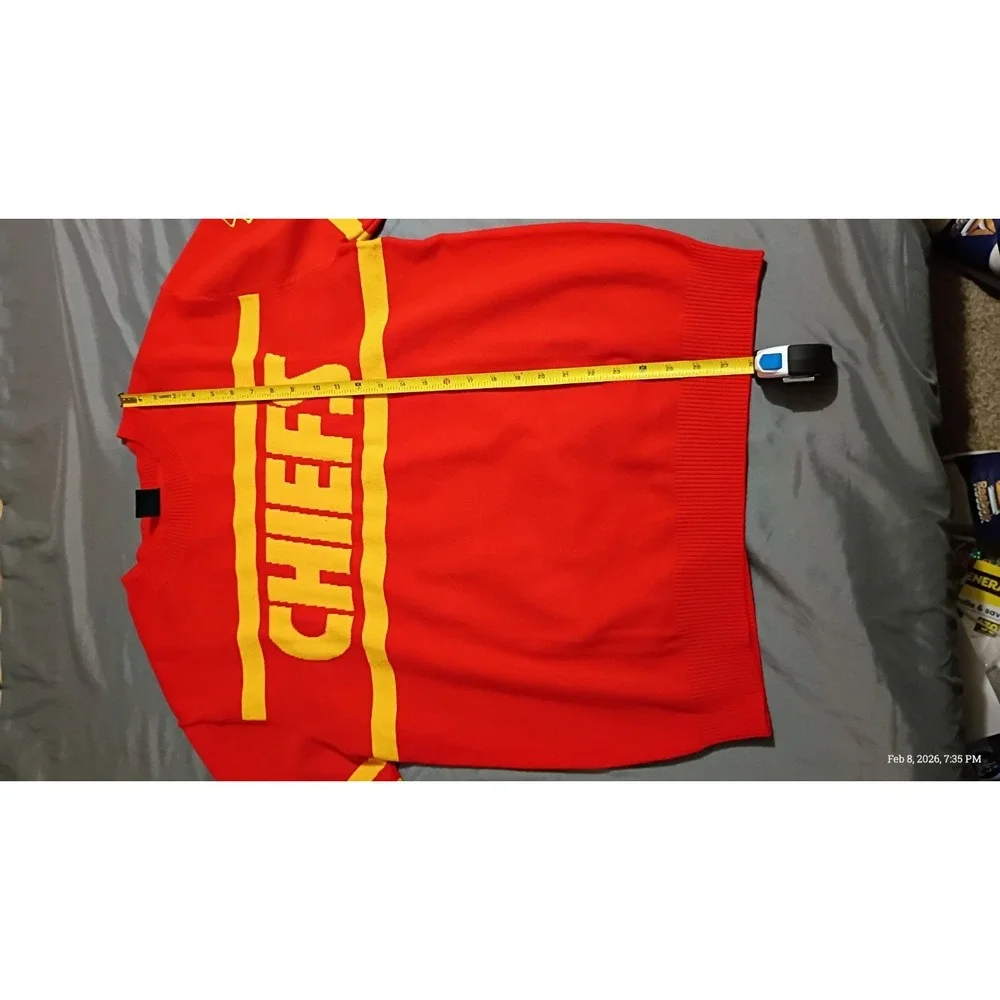 Ultra GAME NFL Kansas City Chiefs‎ Red Sweater Size M Team Apparel